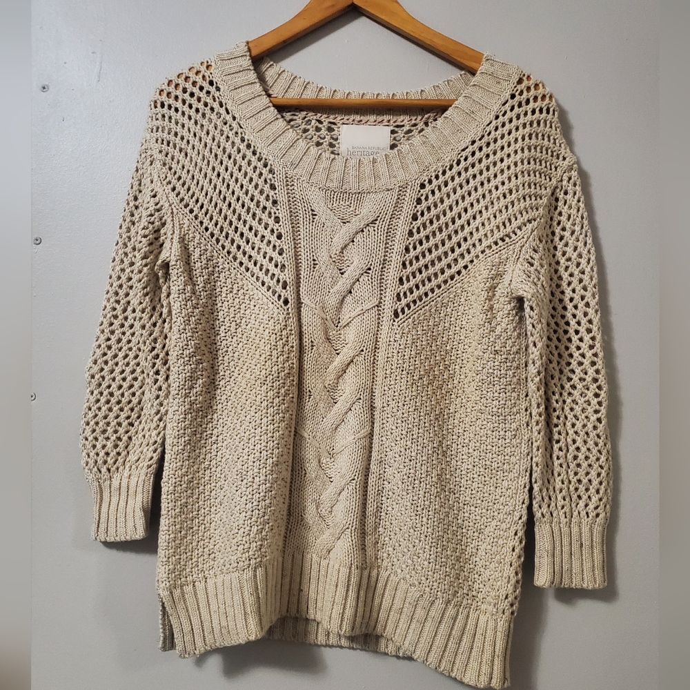 Banana Republic Heritage Sweater Beige Size S